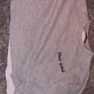 new york brandy cropped sweater